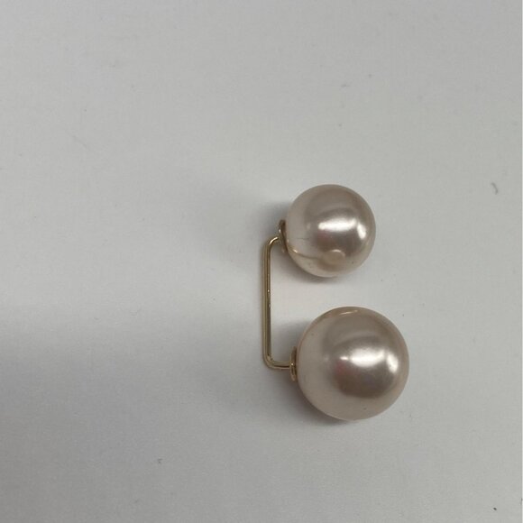 2pcs Pearl Brooch Pin Gold Tone Waist Buckle Fixed Clothes Scarf Delicate Durabl - Picture 4 of 6